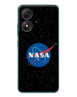 Чохол для ZTE Blade A34 з картинкою «NASA — зоряне небо»