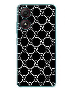Чохол для ZTE Blade A34 з картинкою «Gucci — сітчастий паттерн»