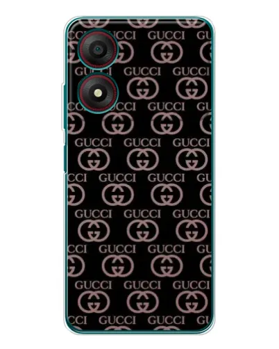 Чохол для ZTE Blade A34 з картинкою «Класична монограма Gucci»