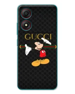 Чохол для ZTE Blade A34 з картинкою «Міккі Маус Gucci»
