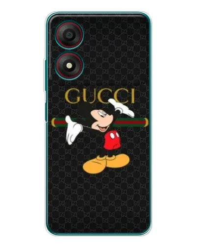 Чохол для ZTE Blade A34 з картинкою «Міккі Маус Gucci»