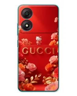 Чохол для ZTE Blade A34 з картинкою «Gucci — золотий сад»