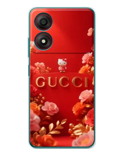 Чохол для ZTE Blade A34 з картинкою «Gucci — золотий сад»