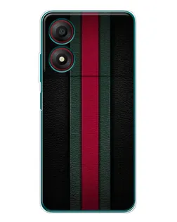 Чохол для ZTE Blade A34 з картинкою «Gucci — неонова лінія»