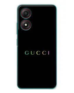 Чехол для ZTE Blade A34 с картинкой «Gucci — неоновый минимализм» Чехол для ZTE Blade A34 с картинкой «Gucci — неоновый минимализм»