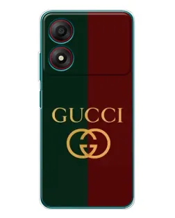 Чехол для ZTE Blade A34 с картинкой «Gucci — темно-зеленый градиент» Чехол для ZTE Blade A34 с картинкой «Gucci — темно-зеленый градиент»