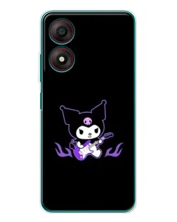 Чехол для ZTE Blade A34 с картинкой «Электрическая Kuromi»