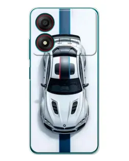 Чохол для ZTE Blade A34 з картинкою «Вид зверху — BMW M»