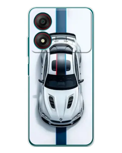 Чохол для ZTE Blade A34 з картинкою «Вид зверху — BMW M»