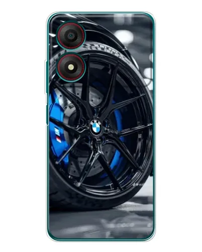Чохол для ZTE Blade A34 з картинкою «Колесо BMW зблизька»