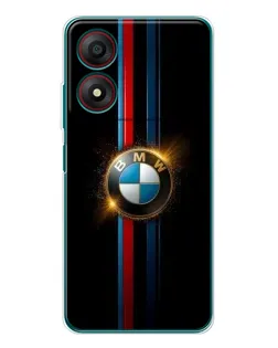 Чохол для ZTE Blade A34 з картинкою «BMW M-Power неон»