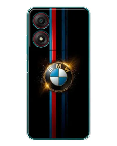 Чохол для ZTE Blade A34 з картинкою «BMW M-Power неон»