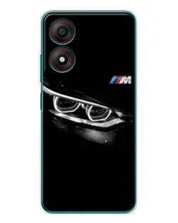 Чехол для ZTE Blade A34 с картинкой «BMW — взгляд тигра»