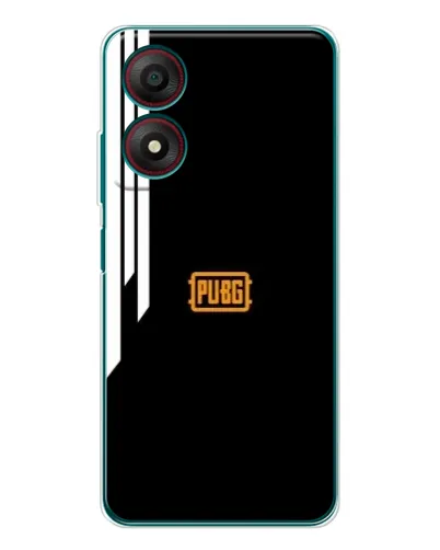 Чохол для ZTE Blade A34 з картинкою «PUBG — вертикальні лінії»