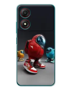 Чохол для ZTE Blade A34 з картинкою «Among Us — 3D стиль» Чохол для ZTE Blade A34 з картинкою «Among Us — 3D стиль»