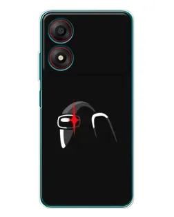 Чохол для ZTE Blade A34 з картинкою «Among Us шолом» Чохол для ZTE Blade A34 з картинкою «Among Us шолом»