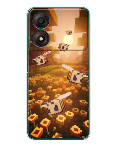 Чохол для ZTE Blade A34 з картинкою «Поле соняшників»