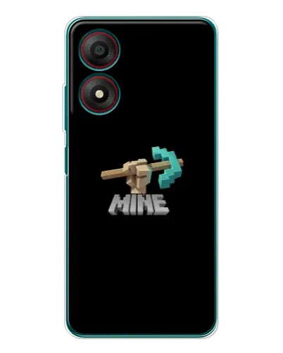 Чохол для ZTE Blade A34 з картинкою «Алмазне кайло»