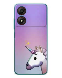 Чехол для ZTE Blade A34 с картинкой «Единорог градиент» Чехол для ZTE Blade A34 с картинкой «Единорог градиент»