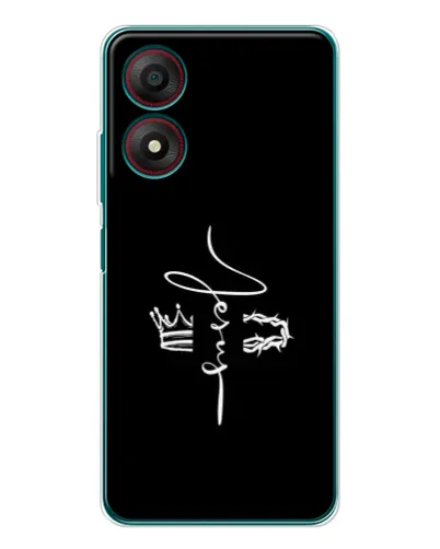 Чехол для ZTE Blade A34 с картинкой «Король Славы Jesus»
