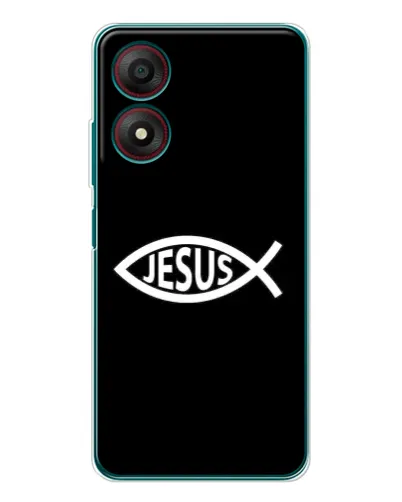 Чехол для ZTE Blade A34 с картинкой «Классический Jesus»
