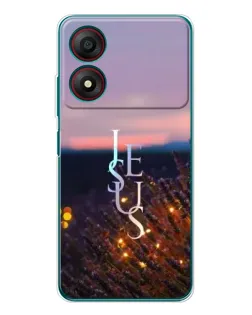 Чехол для ZTE Blade A34 с картинкой «Свет Божий ночью»