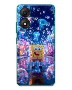 Чохол для ZTE Blade A34 з картинкою «Неоновий океан»