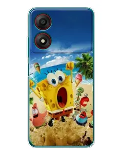 Чохол для ZTE Blade A34 з картинкою «Розваги на пляжі»