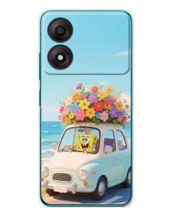Чохол для ZTE Blade A34 з картинкою «Автомобільна подорож»