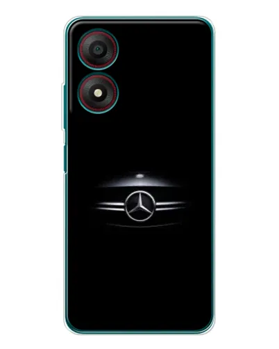 Чохол для ZTE Blade A34 з картинкою «Mercedes — абстрактні лінії»