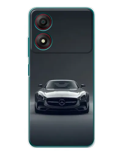 Чохол для ZTE Blade A34 з картинкою «Mercedes на чорному»