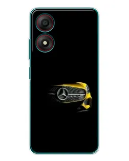 Чохол для ZTE Blade A34 з картинкою «Mercedes — ретро стиль»