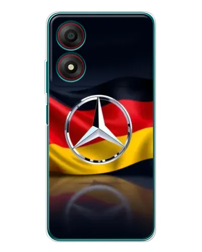 Чохол для ZTE Blade A34 з картинкою «Mercedes — прапор Німеччини»
