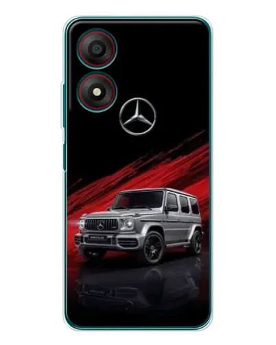 Чохол для ZTE Blade A34 з картинкою «Mercedes G-Class червоний»