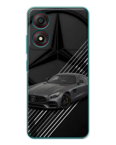 Чохол для ZTE Blade A34 з картинкою «Mercedes AMG — графіка»
