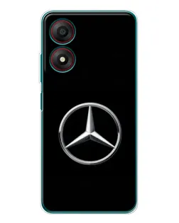 Чохол для ZTE Blade A34 з картинкою «Mercedes класичний лого»