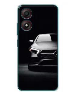 Чохол для ZTE Blade A34 з картинкою «Світло фар Mercedes»