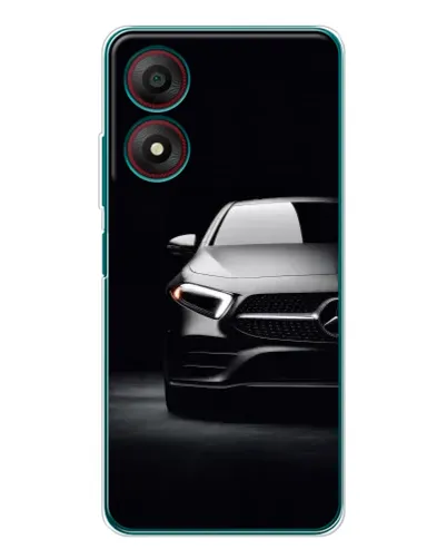 Чохол для ZTE Blade A34 з картинкою «Світло фар Mercedes»
