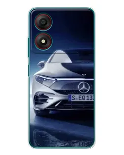 Чохол для ZTE Blade A34 з картинкою «Mercedes EQ — майбутнє»