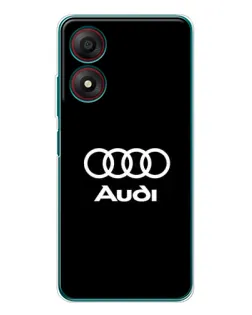 Чохол для ZTE Blade A34 з картинкою «Класичне лого Audi»