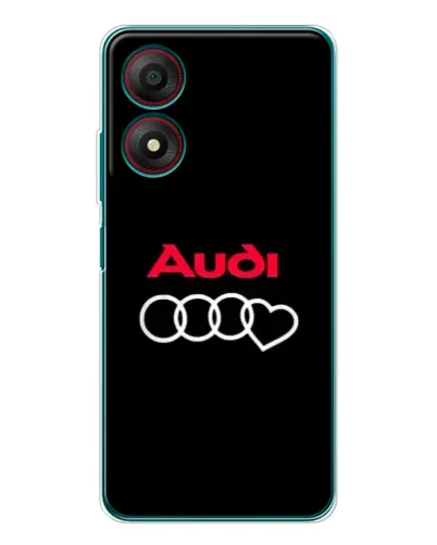 Чохол для ZTE Blade A34 з картинкою «Логотип Audi Heart» Чохол для ZTE Blade A34 з картинкою «Логотип Audi Heart»