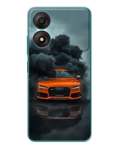 Чохол для ZTE Blade A34 з картинкою «Audi у хмарах диму» Чохол для ZTE Blade A34 з картинкою «Audi у хмарах диму»