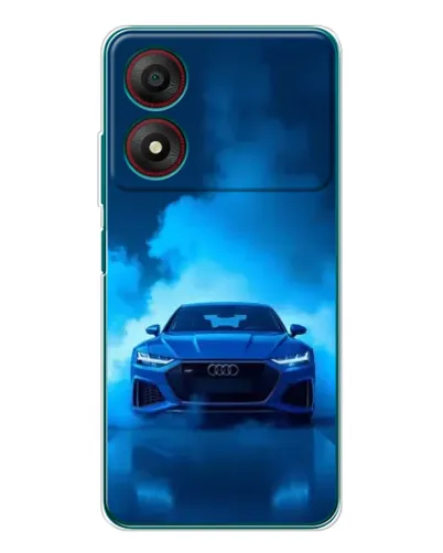 Чохол для ZTE Blade A34 з картинкою «Audi — блакитна енергія» Чохол для ZTE Blade A34 з картинкою «Audi — блакитна енергія»