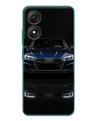 Чохол для ZTE Blade A34 з картинкою «Audi — нічне відображення» Чохол для ZTE Blade A34 з картинкою «Audi — нічне відображення»
