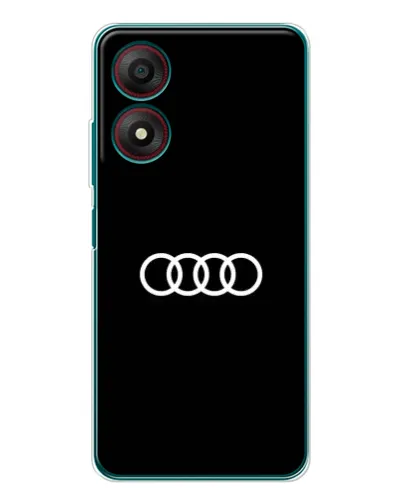 Чохол для ZTE Blade A34 з картинкою «Audi White Logo» Чохол для ZTE Blade A34 з картинкою «Audi White Logo»
