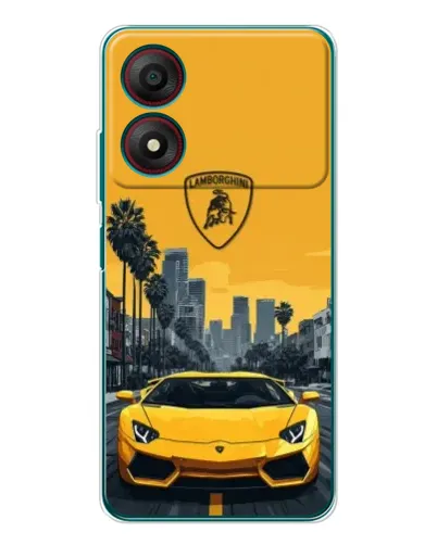 Чохол для ZTE Blade A34 з картинкою «Жовтий Lamborghini місто» Чохол для ZTE Blade A34 з картинкою «Жовтий Lamborghini місто»