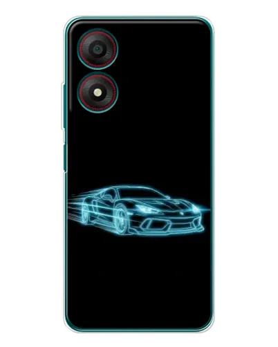Чохол для ZTE Blade A34 з картинкою «Неоновий контур Lamborghini» Чохол для ZTE Blade A34 з картинкою «Неоновий контур Lamborghini»