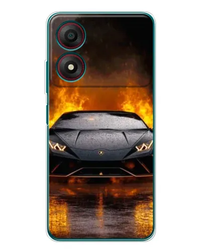 Чохол для ZTE Blade A34 з картинкою «Lamborghini у вогні» Чохол для ZTE Blade A34 з картинкою «Lamborghini у вогні»