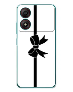 Чохол для ZTE Blade A34 з картинкою «Вертикальний бант»