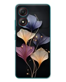 Чохол для ZTE Blade A34 з картинкою «Лілові квіти грації» Чохол для ZTE Blade A34 з картинкою «Лілові квіти грації»